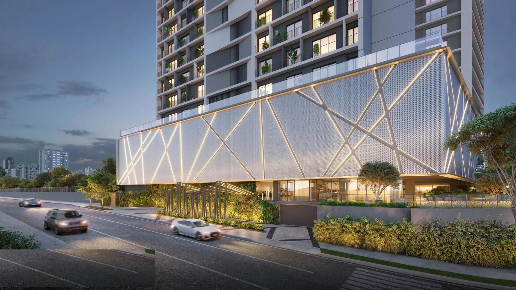 Cidade Ybiti Home — Entrada veiculos
