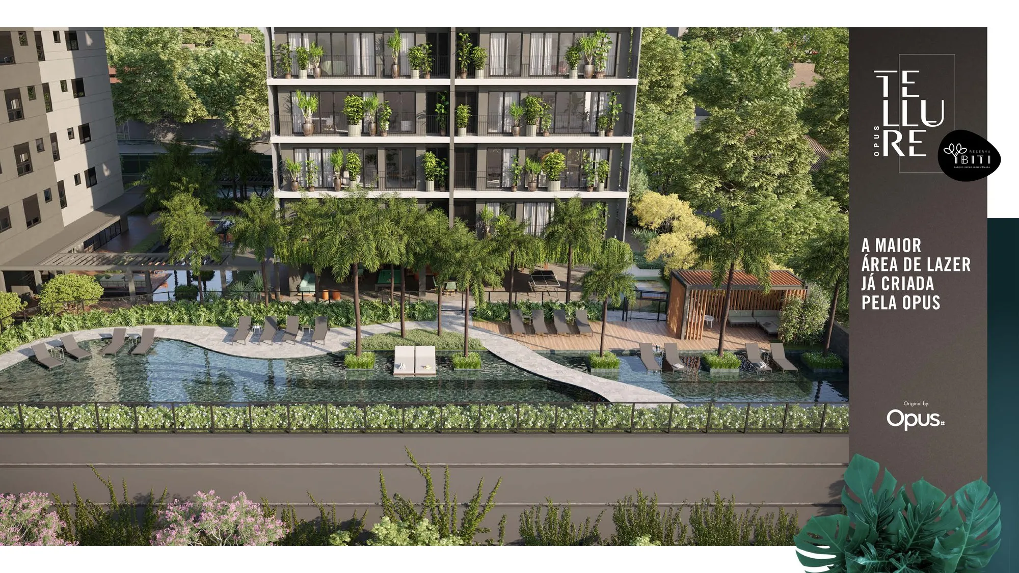 Opus Tellure — Piscina aerea