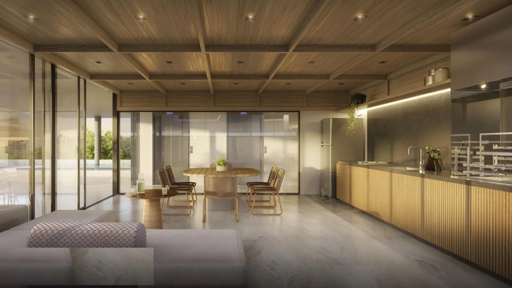 Cidade Ybiti Home — Espaco gourmet