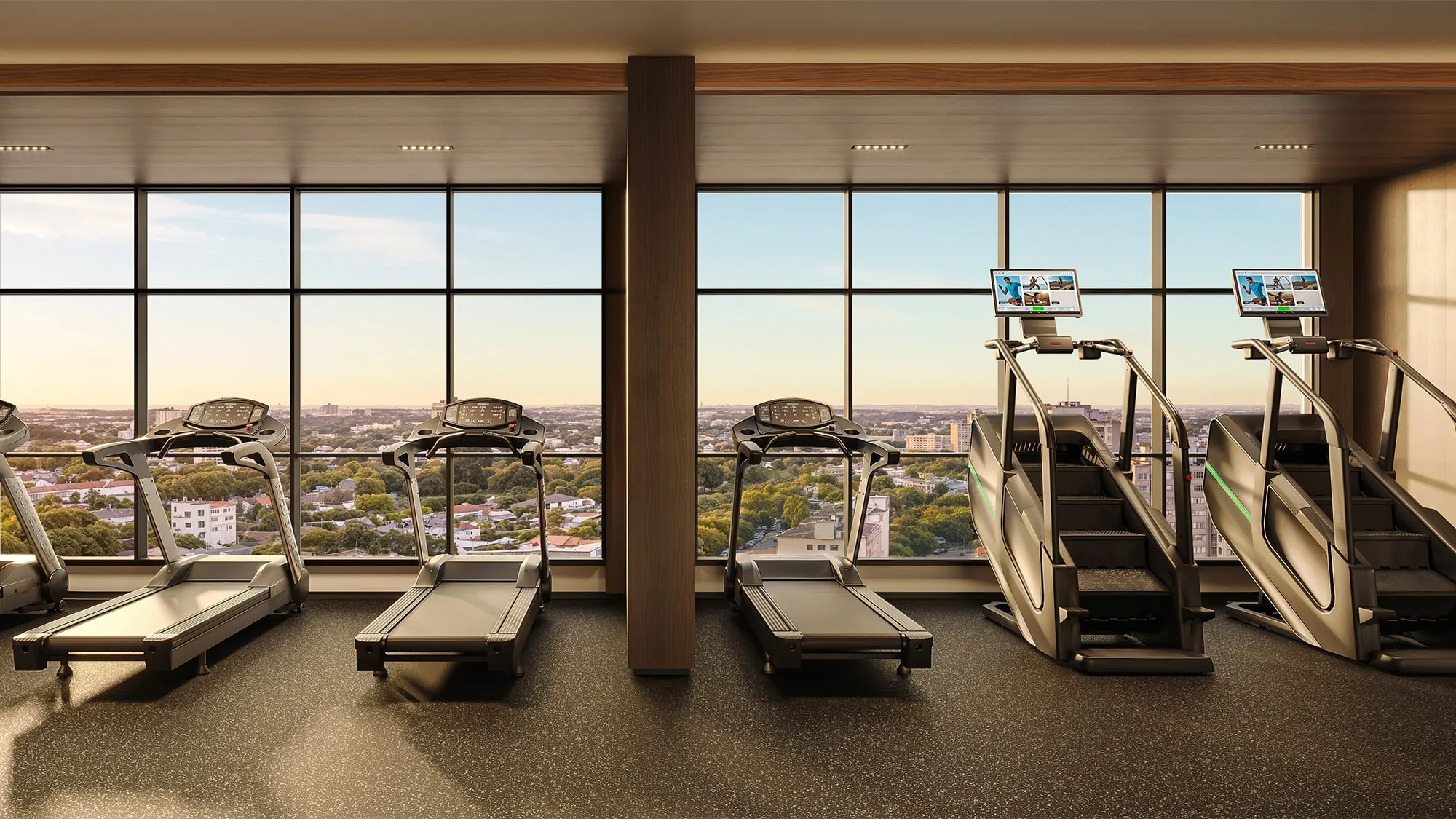 Metropolitan Marista · Torre Madrid — Fitness, em outro ângulo