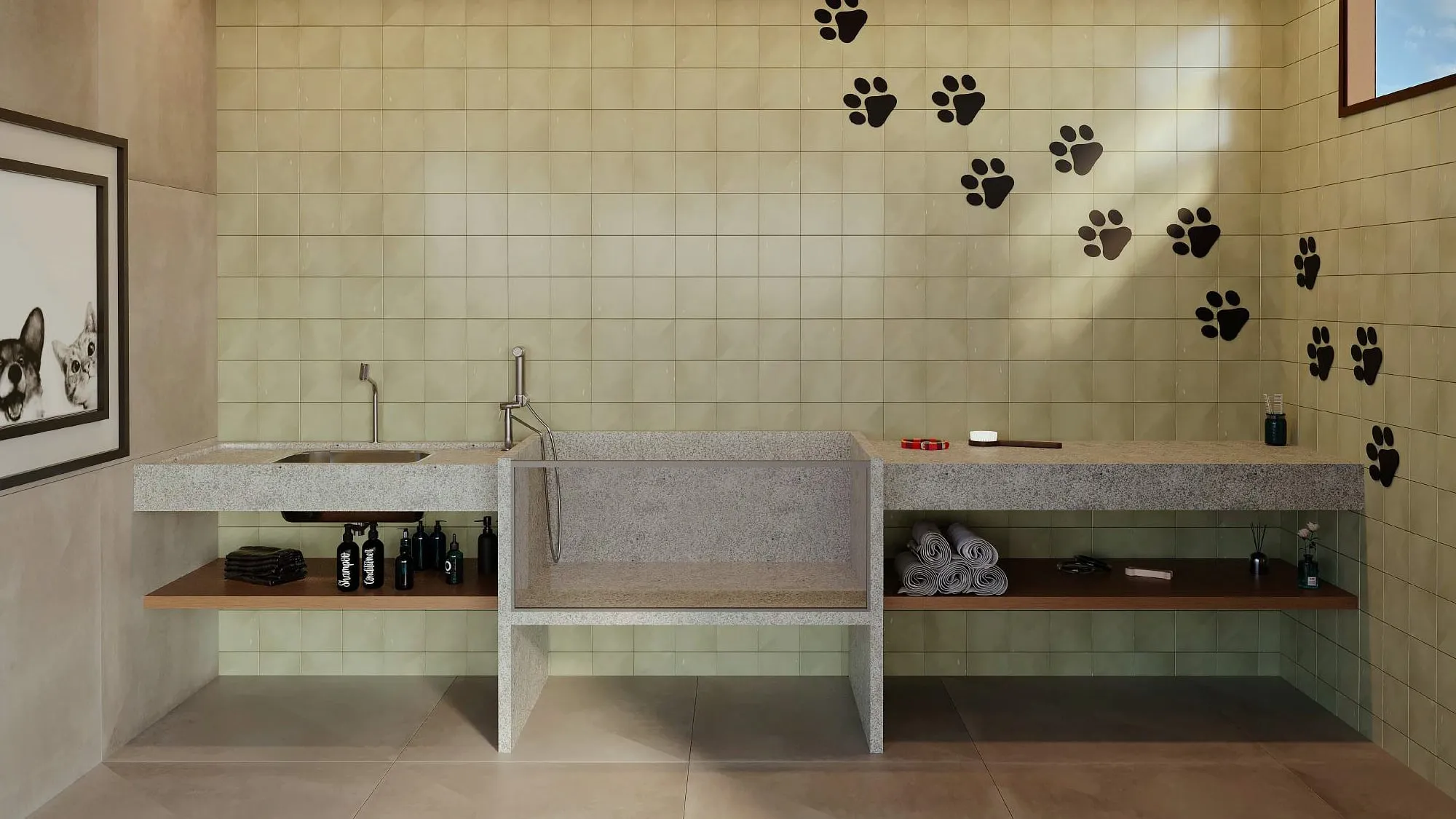 Elements Consciente — Pet shower
