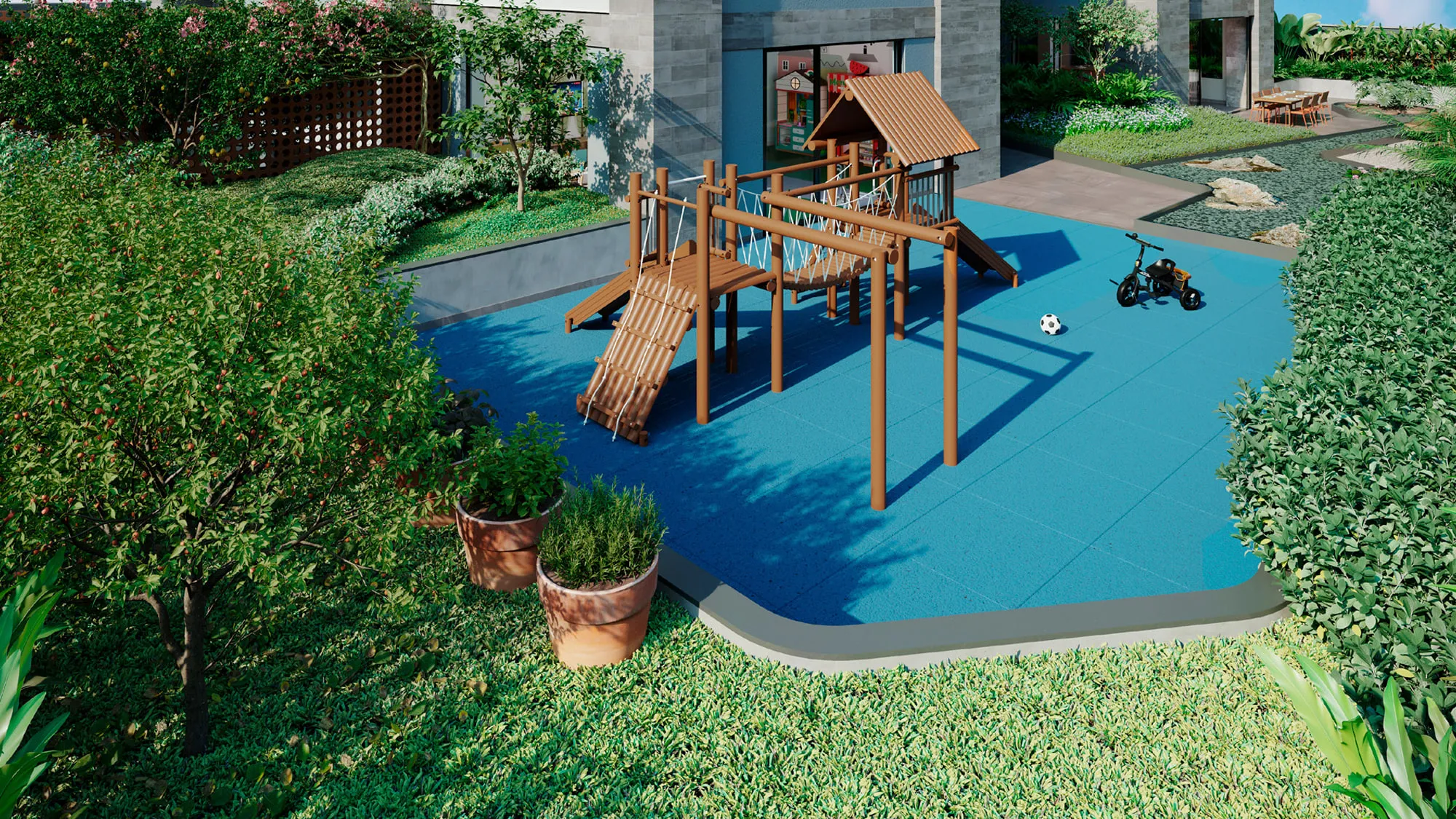 Reserva 27 Consciente — Playground com praça
