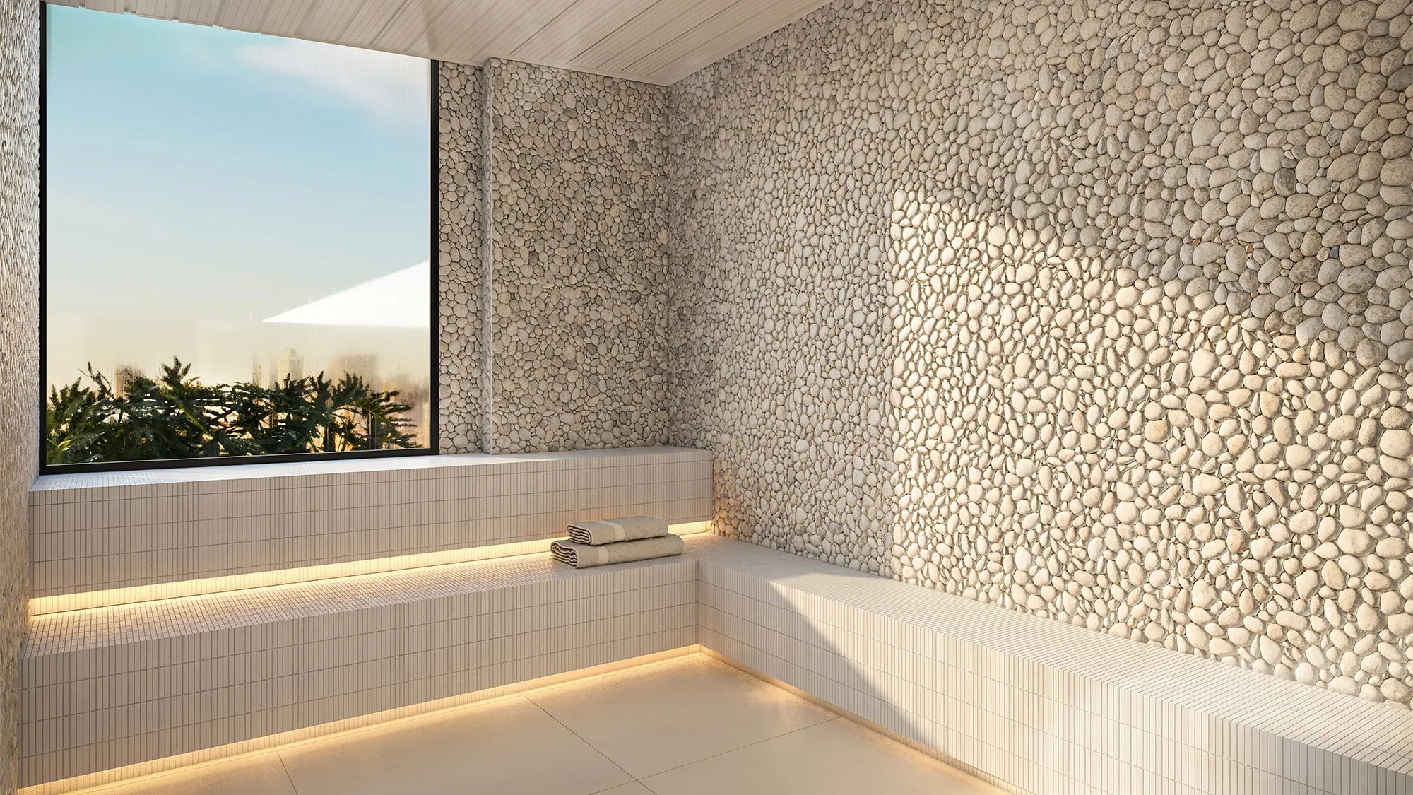Metropolitan Marista · Torre Madrid — Sauna