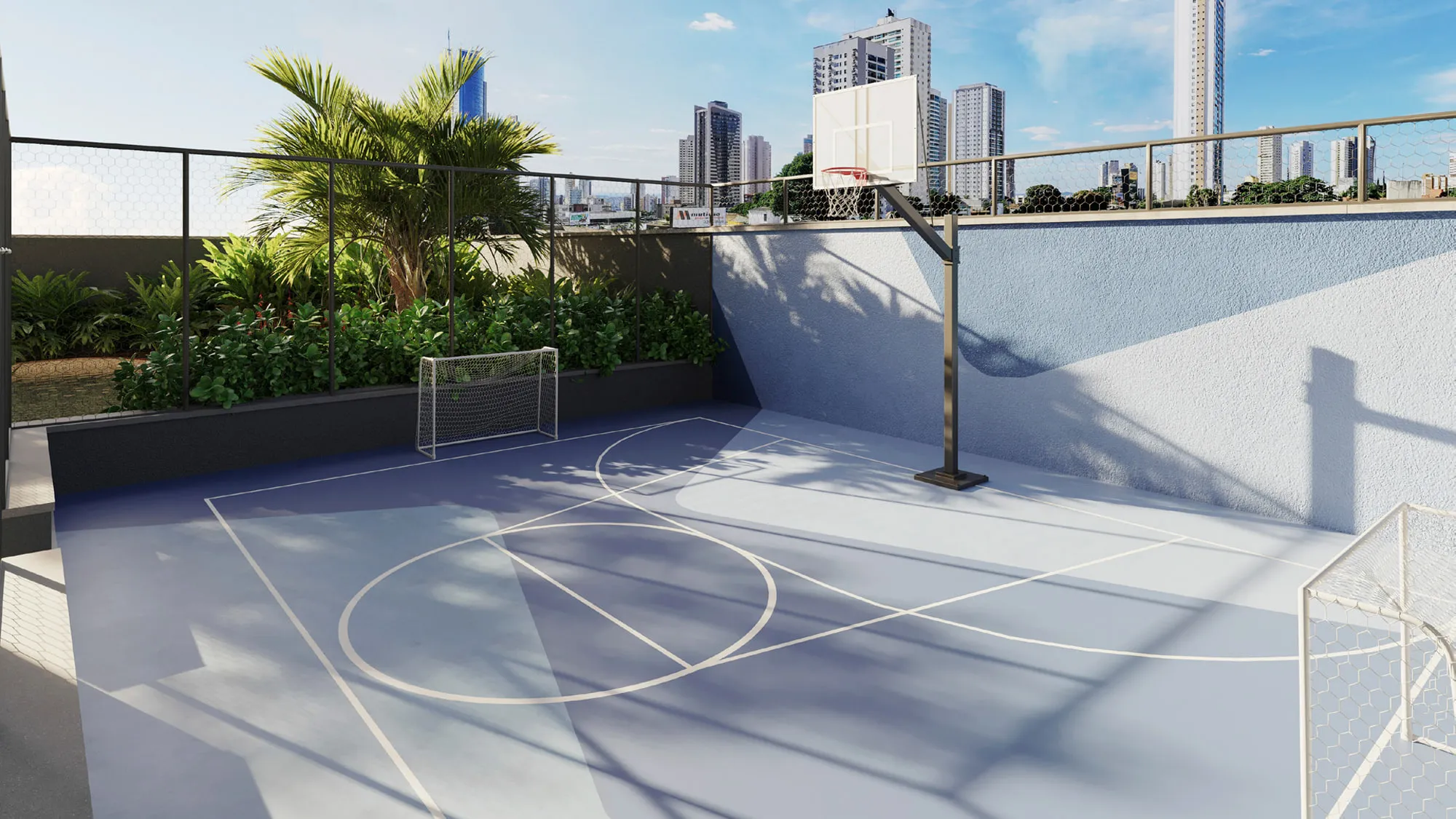 Reserva 27 Consciente — Mini quadra poliesportiva