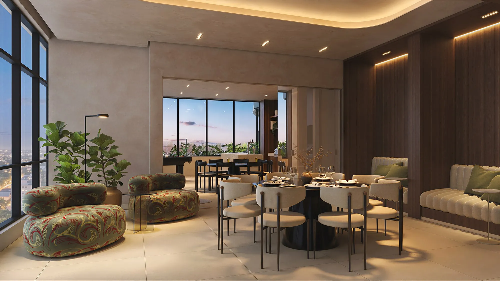 Metropolitan Marista · Torre Madrid — Wine Bar e Sport Bar integrados